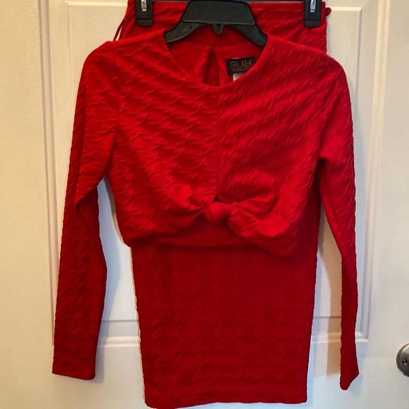Hot Miami Styles Dresses & Skirts - Two piece dress and read it is a size small - Hot Miami styles